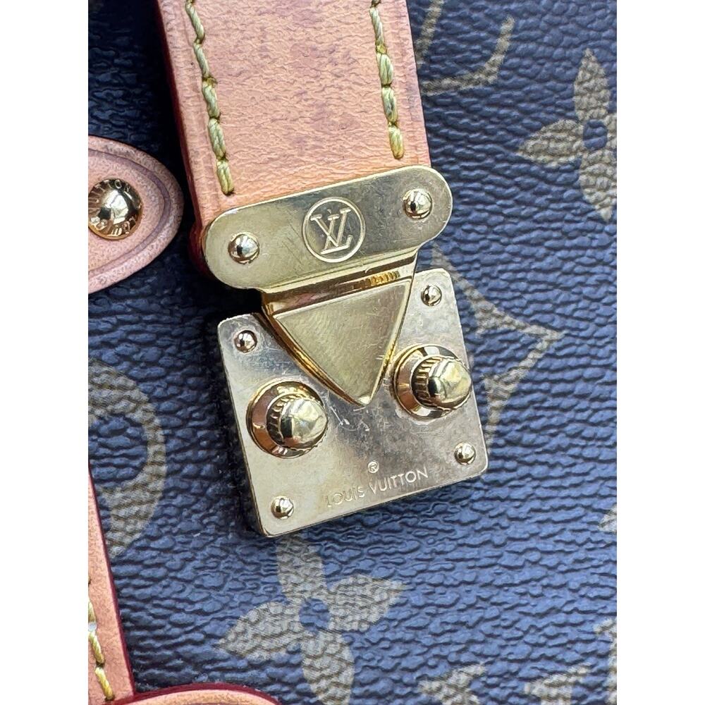 Side Trunk Handbag Monogram Canvas PM - Picture 9 of 16